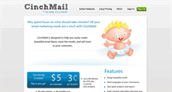 Desktop Screenshot of cinchmail.com